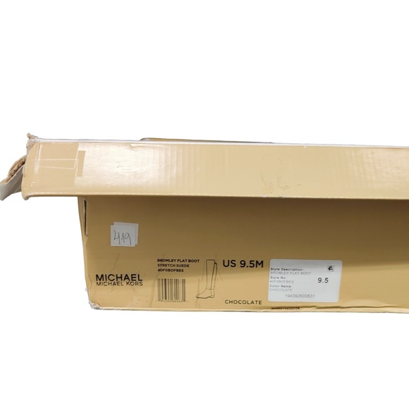 MICHAEL Michael Kors Womens Bromley Faux Suede Pull-On Over-The-Knee Boots - Picture 9 of 10